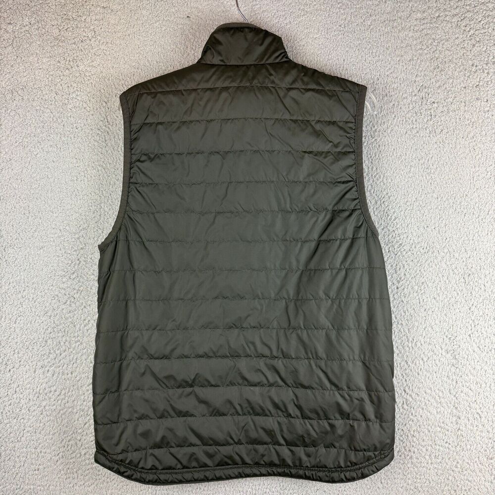 Carhartt Rain Defender Vest Mens Medium Insulated Black Full Zip Pockets Jacket - Picture 11 of 12